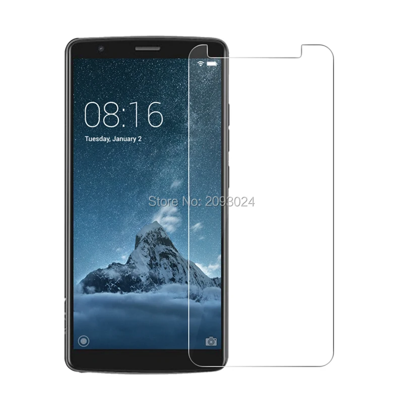 

2.5d 0.26mm 9h premium tempered glass for blackview a20 5.5 inch screen protector protective film for blackview a20 guard cover