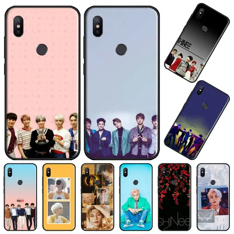 Чехол для телефона SHINee Pop группа kpop с принтом чехол Xiaomi Redmi Note 4 4x5 6 7 8 pro S2 PLUS 6A PRO |