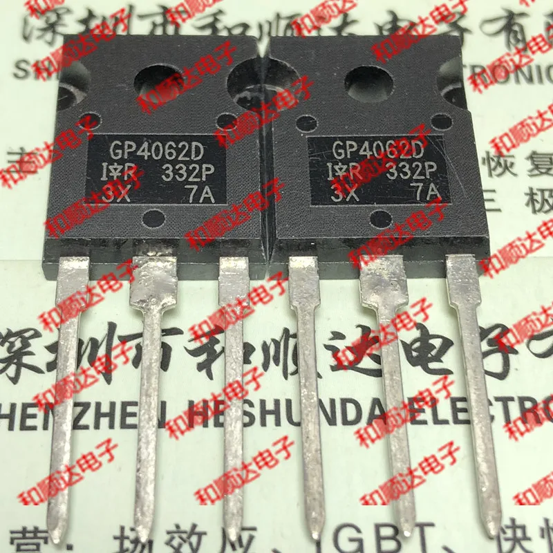 

10 шт./лот GP4062D IRGP4062D, новый запас TO-247 IGBT600V 48A