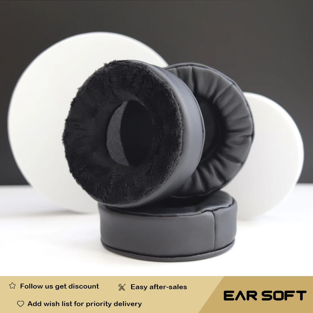 Earsoft Replacement Ear Pads Cushions for Pioneer SE-MJ722T Headphones Earphones Earmuff Case Sleeve Accessories