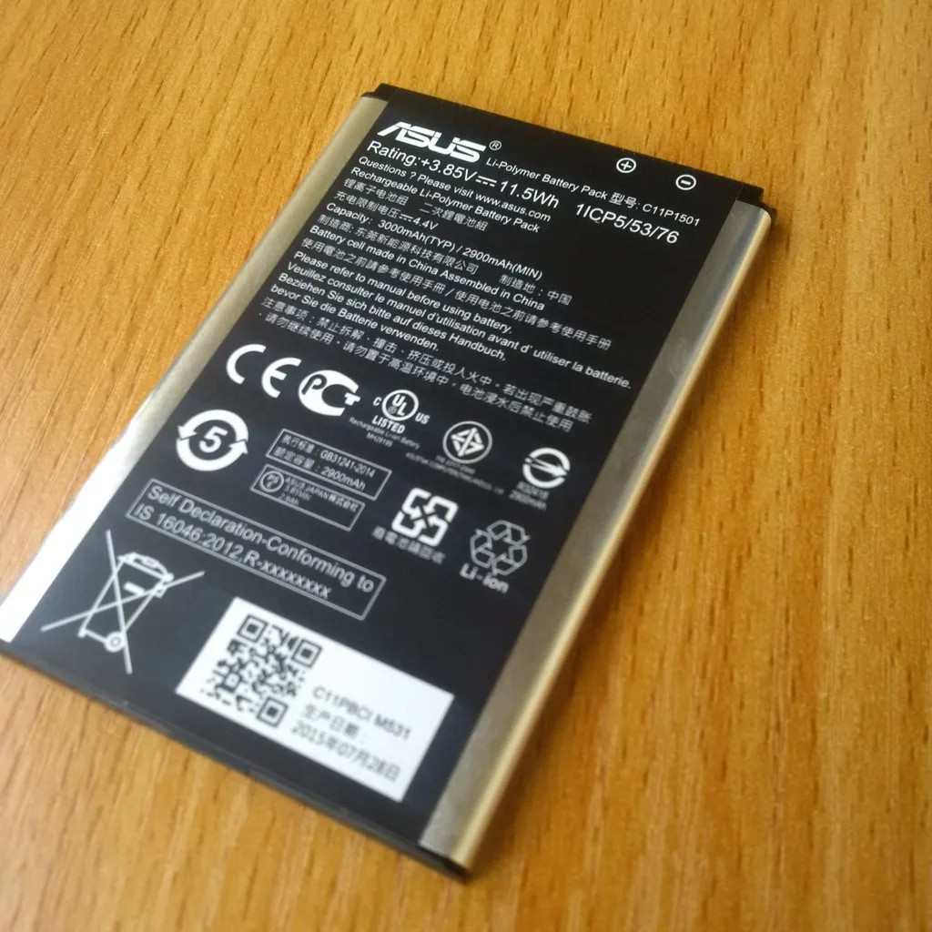 C11P1501 2900 мАч Оригинальный аккумулятор для ASUS ZenFone 2 Laser ZE550KL Z00LD ZE601KL Z011D Selfie ZD551KL
