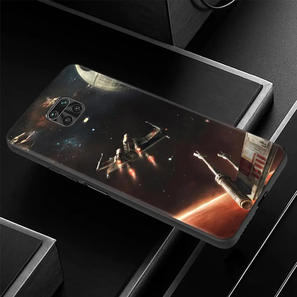 Best CellPhone Case For Xiaomi Redmi Note 9S 9 8 10 Pro Max Lite 8T 9T 9C 8A 7A 7  Fundas Cover Star-Space-War