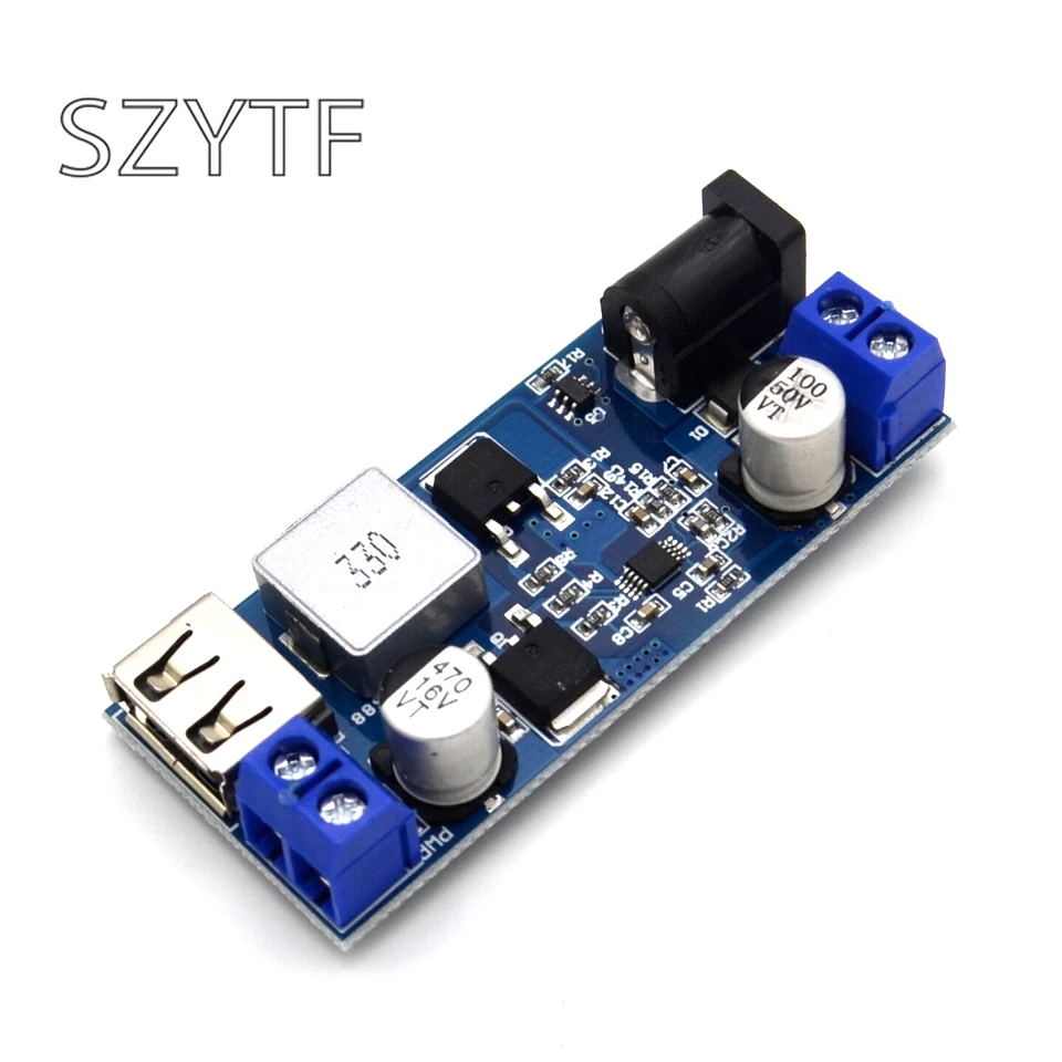 24 V/12 V 5V 5A революции Мощность модуль DC-DC XY-3606 ультра конвертер LM2596S | Электронные