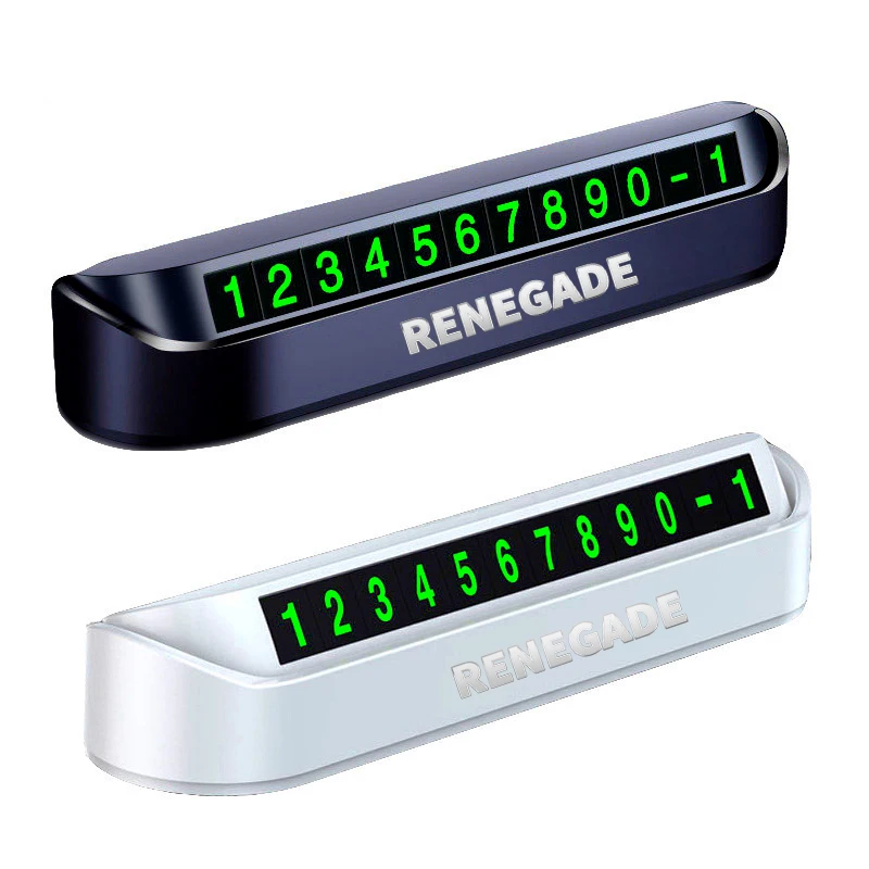 1 шт. автомобильная табличка с номером для JEEP Renegade | Автомобили и мотоциклы