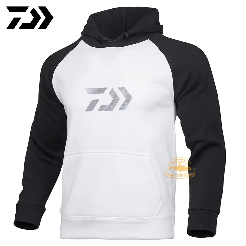 

DAIWA Fishing Clothes Men's Long Sleeve Stitching T-shirts Outdoor Sports Sunscreen Fishing Clothes Autumn DAIWA Fishing Shirts