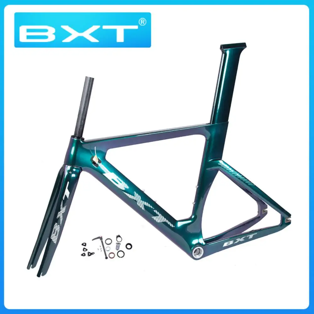 Новые яркие трековая карбоновая рама 700C фиксированный Шестерни дорожная T700 49/51/54