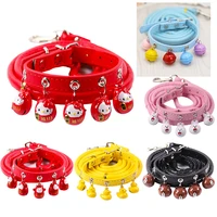 pet supplies bell dog collars for dogs and cats cats a teddy small dogs big bell the cat collars traction on the rope