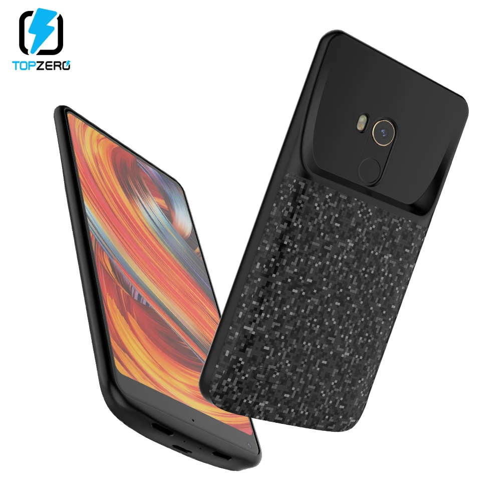 Зарядное устройство чехол для Xiaomi mi Mix 2 2S mi 6 6X A2 mi 8 8SE портативный аккумулятор внешний банк чехол силиконовый Внешний Аккумулятор Чехол