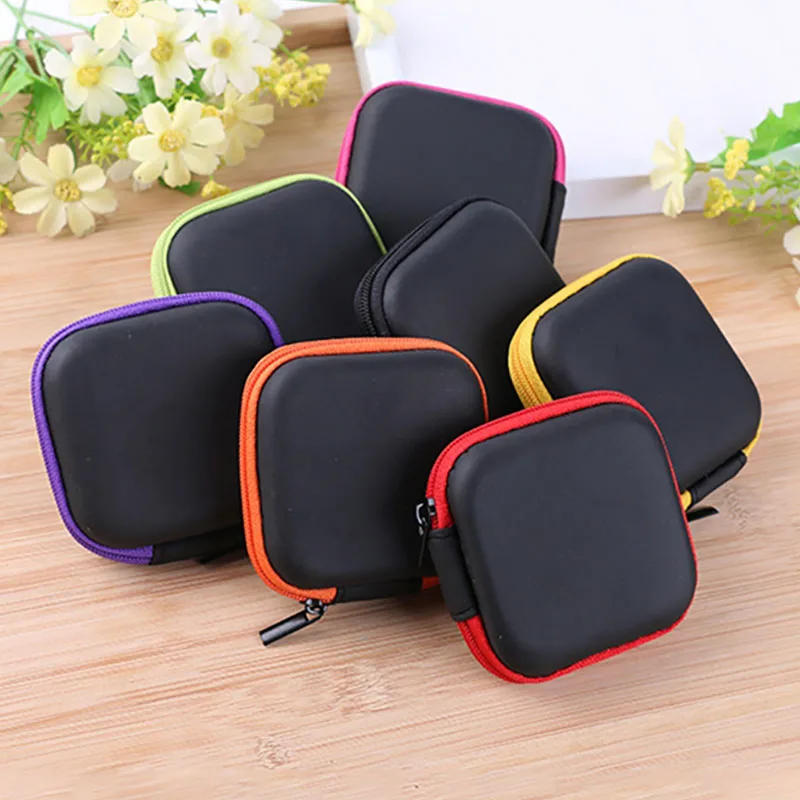 Миниатюрная сумка для хранения органайзер кабеля коробка проводов и наушников