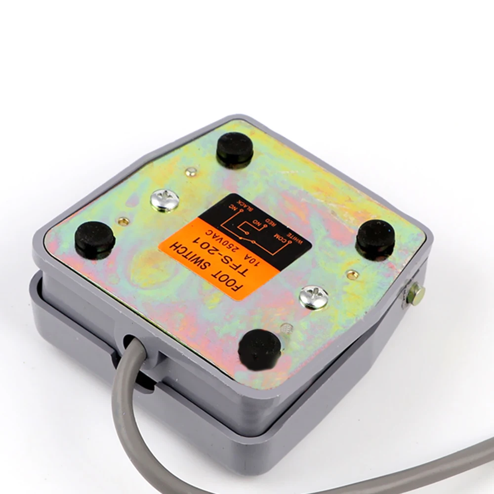 

250V 10A Momentary Control Switch Electric Power Pedal SPDT Foot Switch 100% Brand New And High Quality Foot Switch