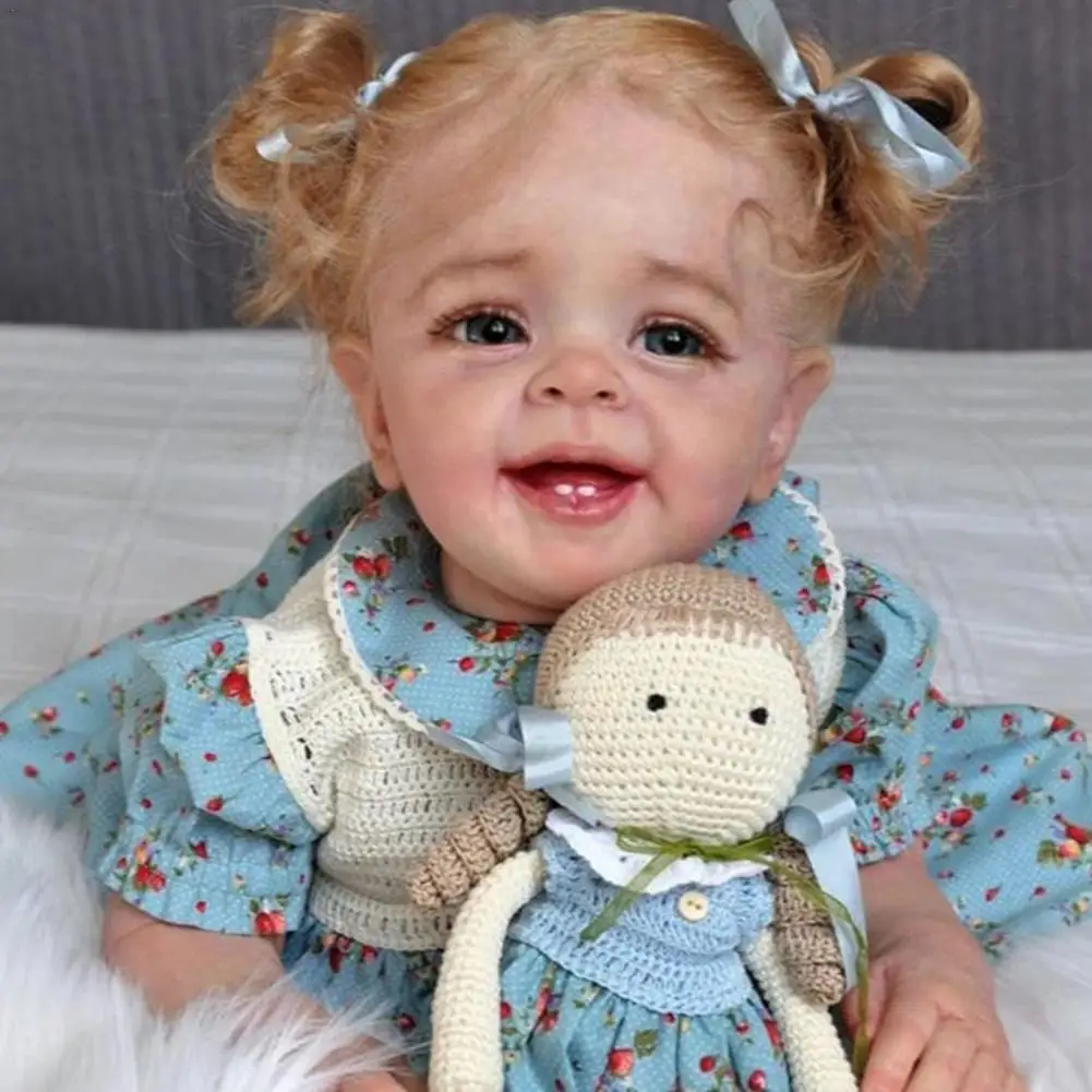

22-дюймовая редкая ограниченная распродажа набор кукол новорожденных Янник с COA и телом сладкий ребенок оригинальный сертификат в комплекте