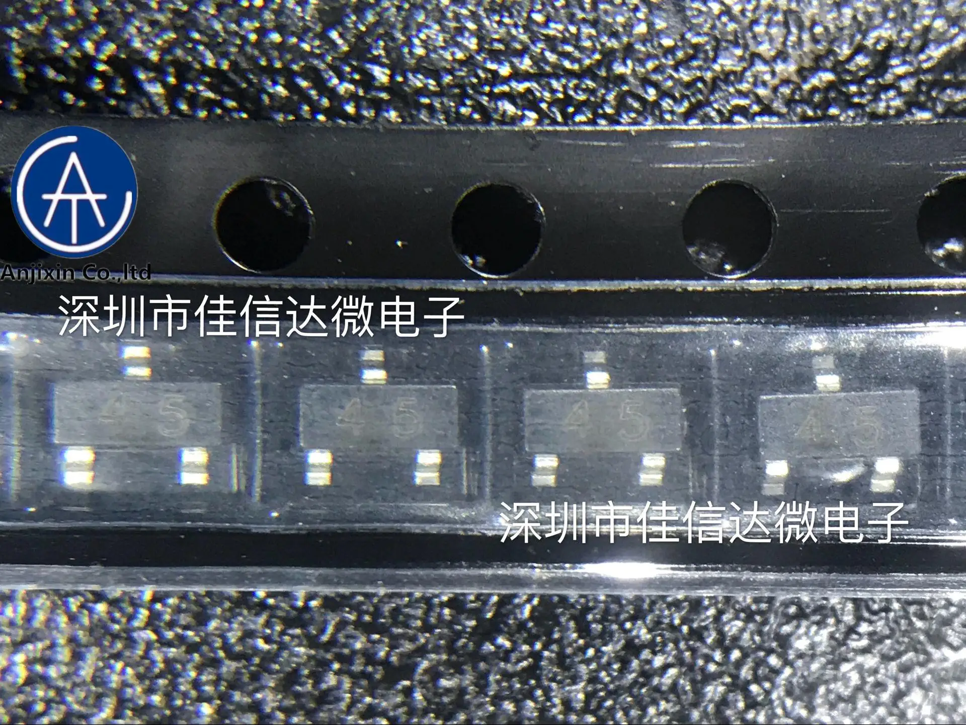 

10 шт., 100% оригинальные новые фонарики, диоды Шоттки, фонарики, Шелковый экран, 45 фонарей