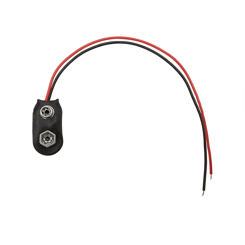 

Зажимы для батарей 9 В, 5/10 шт., соединительные Проводные выводы, держатель, зажим для провода питания постоянного тока типа T/I, зажим для кабеля питания постоянного тока 5,5*2,1 Для Arduino DIY