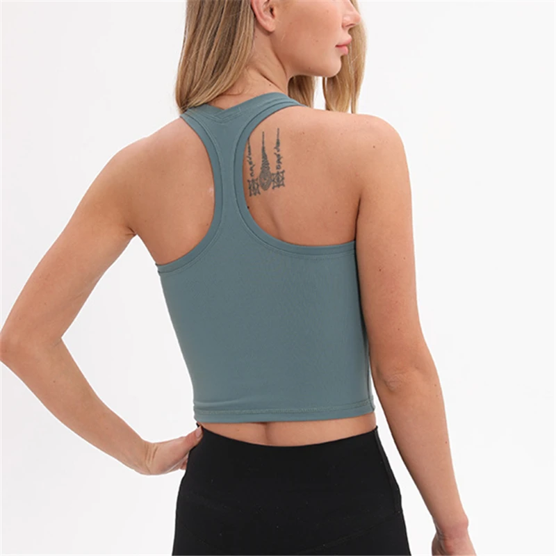 Жилет для йоги COLORVALUE мягкая розовая Спортивная майка занятий йогой топ красивой