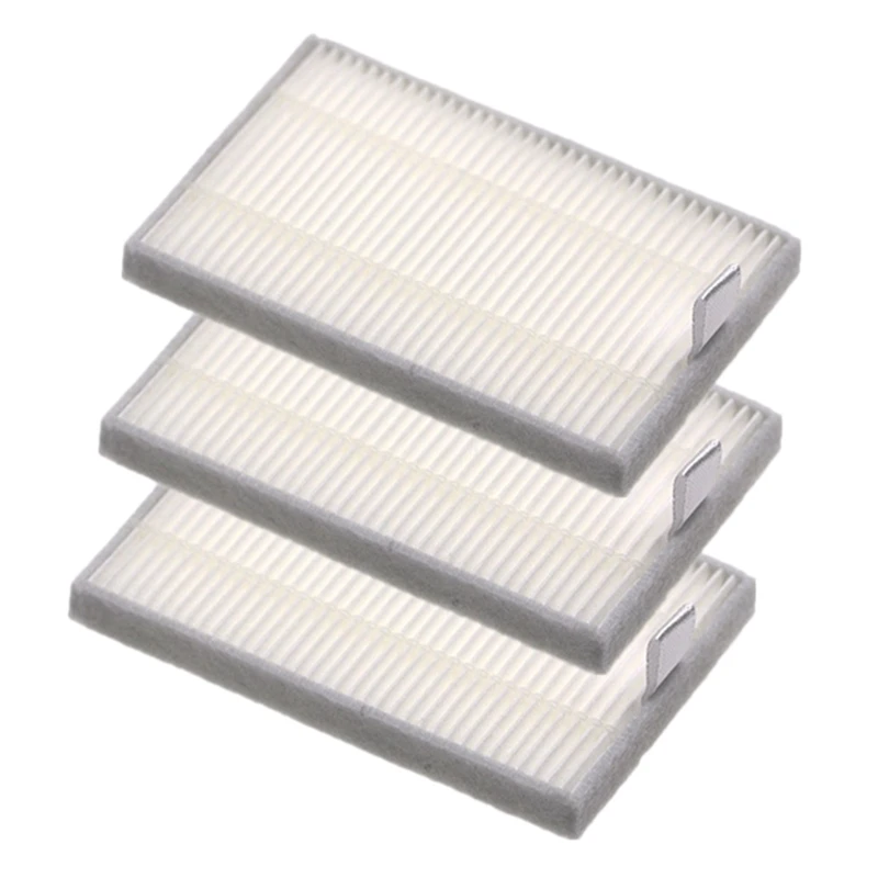 

3 Packs Accessory Kit Accessories for Proscenic 800T 820S Robot Vacuum Cleaner Replacement Parts Pack of 3 Hepa Filters