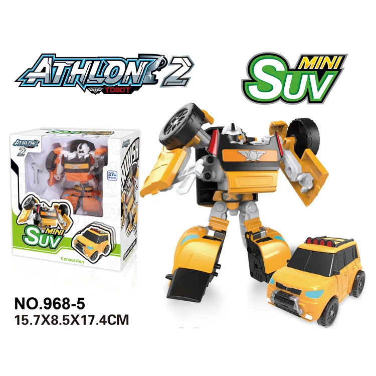 19 стилей юные игрушки Корея мультфильм деформация робот Tobot Brothers аниме квартран
