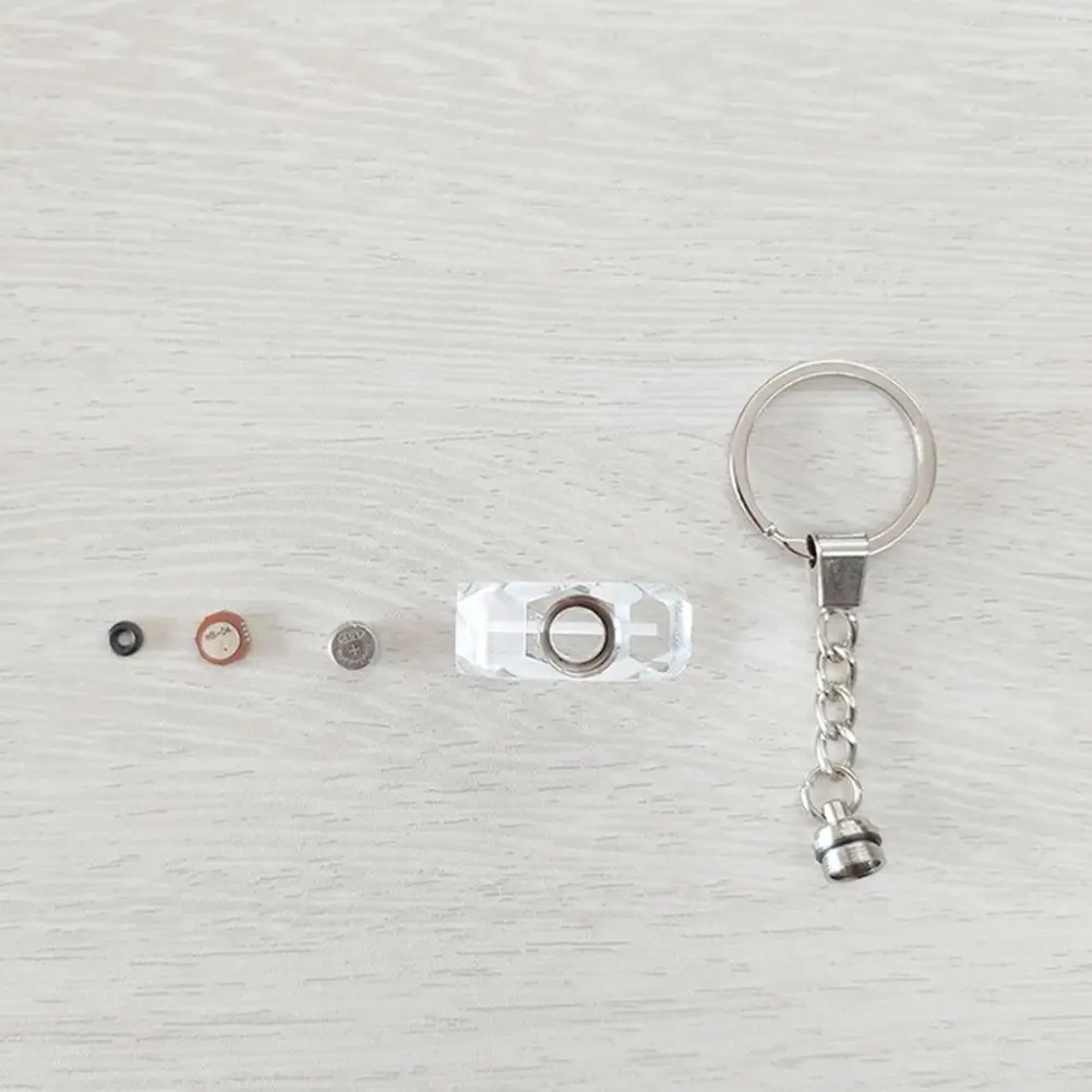 2021 LED Cut Glass Keychain Car Vehicle Logo Keyring Key Holder for Audi Ford BMW Custom made Luminous Chain | Украшения и