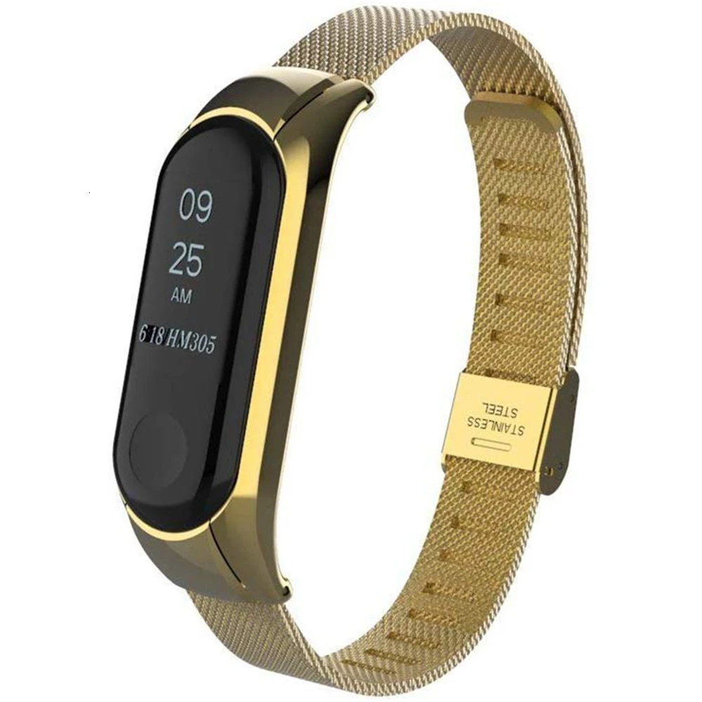 Сменный ремешок Xiaomi Mi Band 4 3 сменный Браслет с двойной эластичной пряжкой