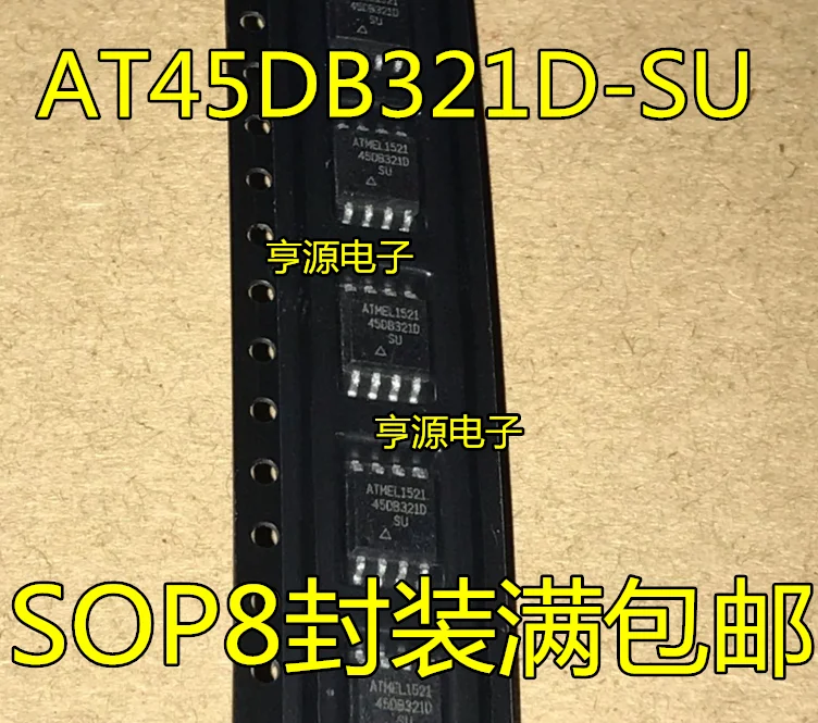 

Free shipping AT45DB321D-SU AT45DB321 45DB321D SOP8 8 10PCS/LOT