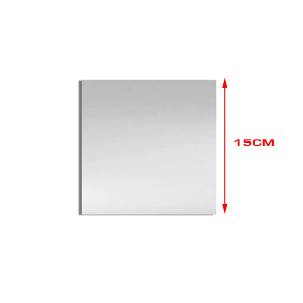 

6/12Pcs 15x15cm Mirror Wall Stickers Decorative Wall Mirrors Large for Home Decor Bathroom Bedroom Livingroom Modern Accessories