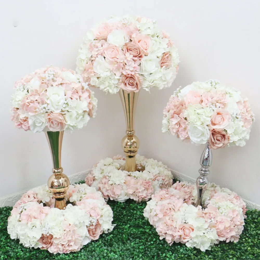 Подсвечники 32/38/50 см металлический подсвечник ваза для цветов центральный