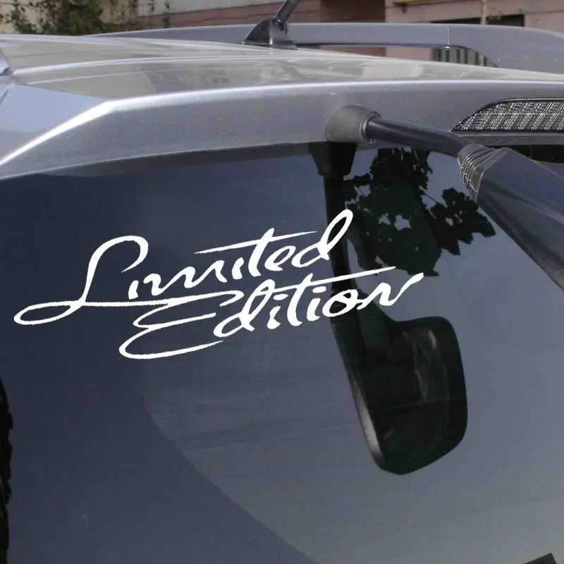 Ограниченная серия автомобильных наклеек оригинальные виниловые наклейки для