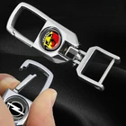 1 шт., автомобильный металлический брелок для ключей, кольцо для ключей, автомобильные маленькие ювелирные аксессуары для Porsche Garage MG3 TF ZR MG 3 5 6 7 ZS GS GT