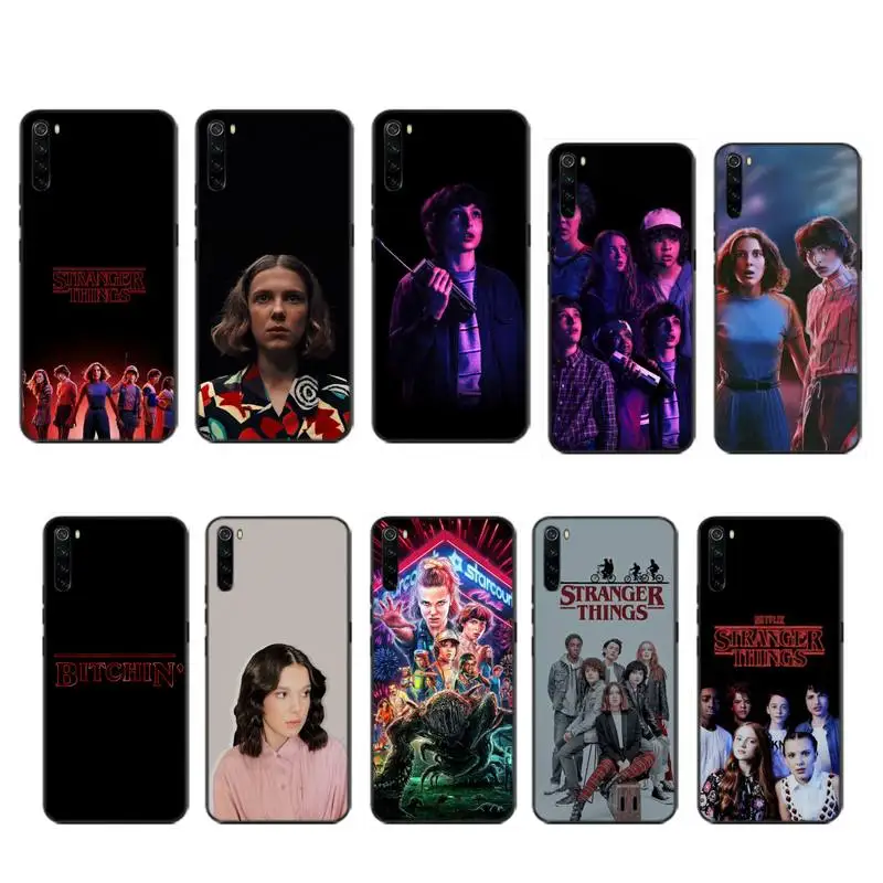 Чехол FFboost Stranger Things оболочка Чехлы чехол для xiaomi note max mi 3 7 8 9se Redmi 7a 8t 10 pro lite Обложка