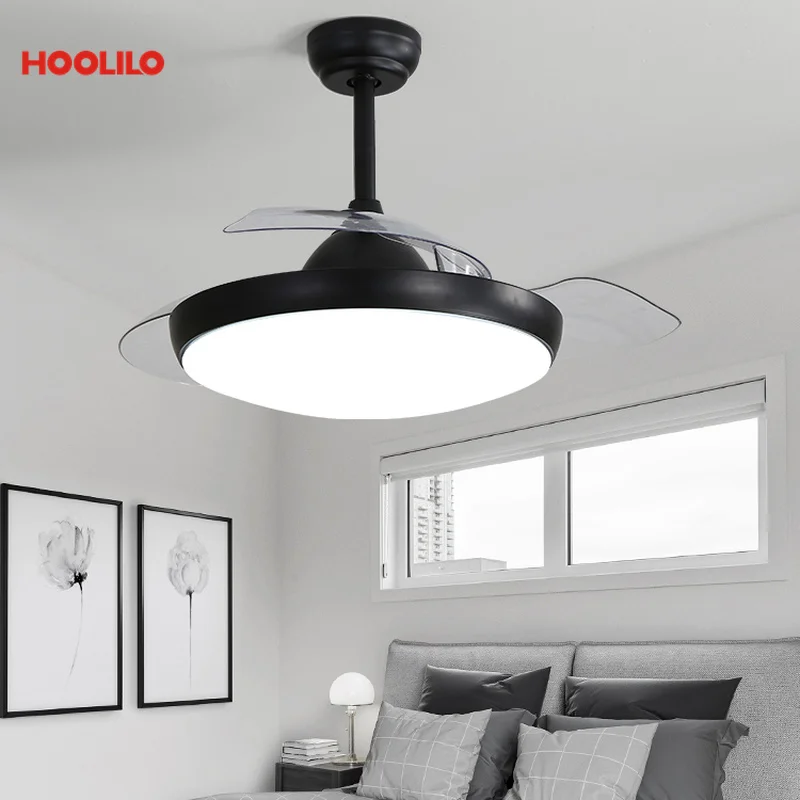 42 &quotНевидимый потолочный вентилятор 3 цветный светильник с дистанционным