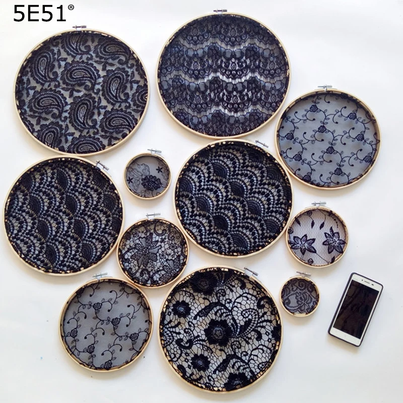 

Цельная деталь, черный кружевной Ловец снов, подвесные Свадебные украшения