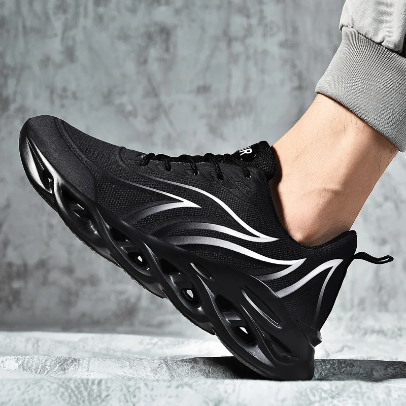 

Men Sneakers Walking Shoes 2021 New Chunky Dad Shoes Air Cushion Sneakers Male Mesh Breathable Sport Footwear Fashion Lightweigh
