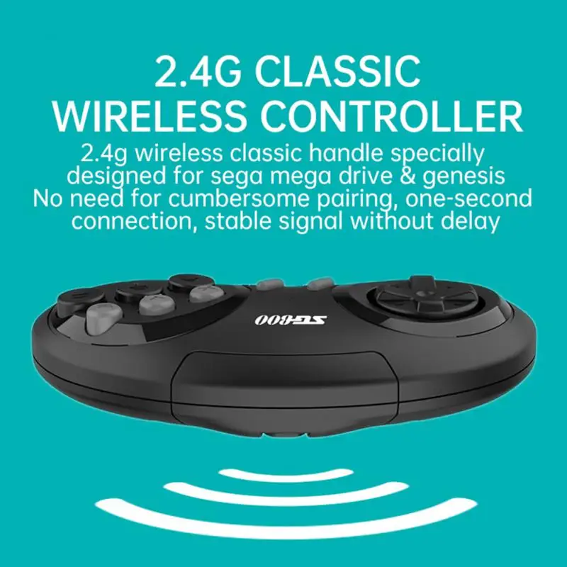 16-битная игровая Ретро консоль MD для Sega Genesis Game Stick HDMI-ompatible 688 беспроводной