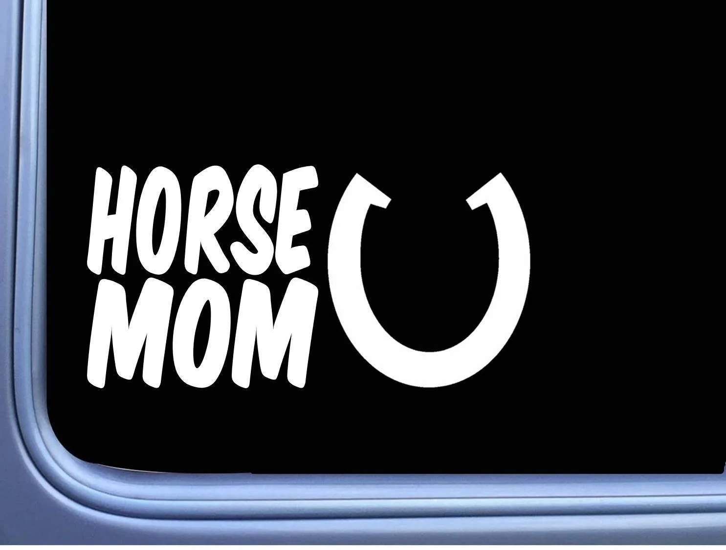 

8-дюймовая наклейка с подковой для лошади, мамы, M367, наклейка для тренировки пород