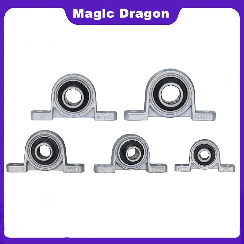 20PCS KP08 KP000 KP001 KP002 KP003 KP004 Bearing Shaft Support Spherical Roller Zinc Alloy Mounted Bearings Pillow Block Housing - купить по