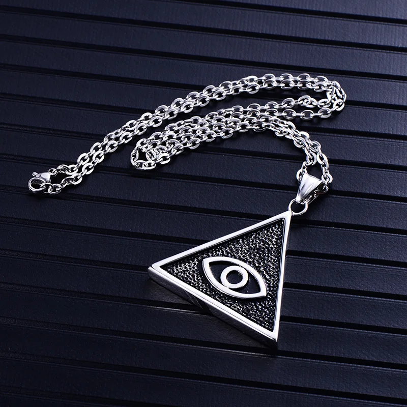 Ожерелья для мужчин ювелирные изделия Прямая поставка панк нержавеющая сталь