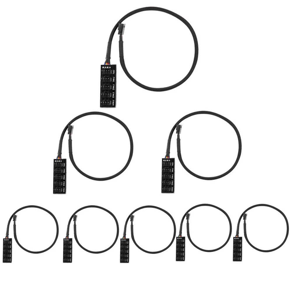 Чехол для хоста кулер ПК охлаждающий вентилятор кабель питания 1 гнездо 5