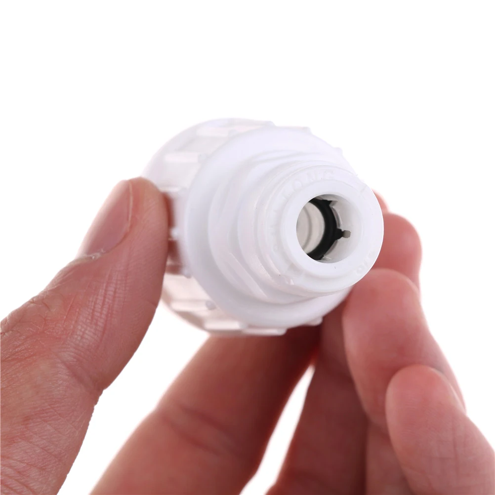 

1PCS Reverse Osmosis RO Garden Tap Connector 3/4" BSP to 1/4" Push Fit Water Filter Tube Garden Connector Fitting