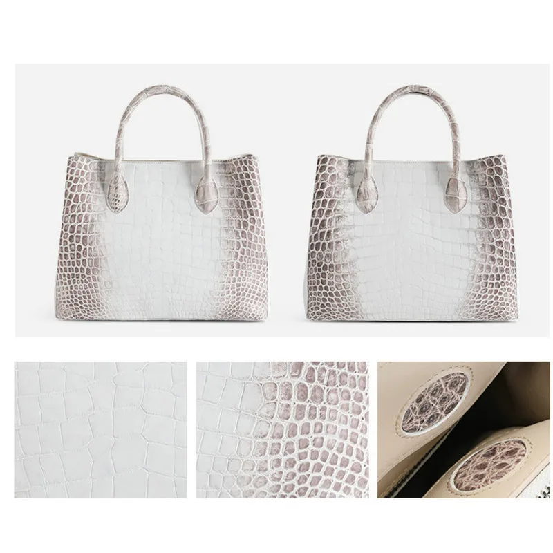 

Crocodile new Design luxury leather women's bag versatile large capacity Single Shoulder Messenger Handbag Fashion for Women