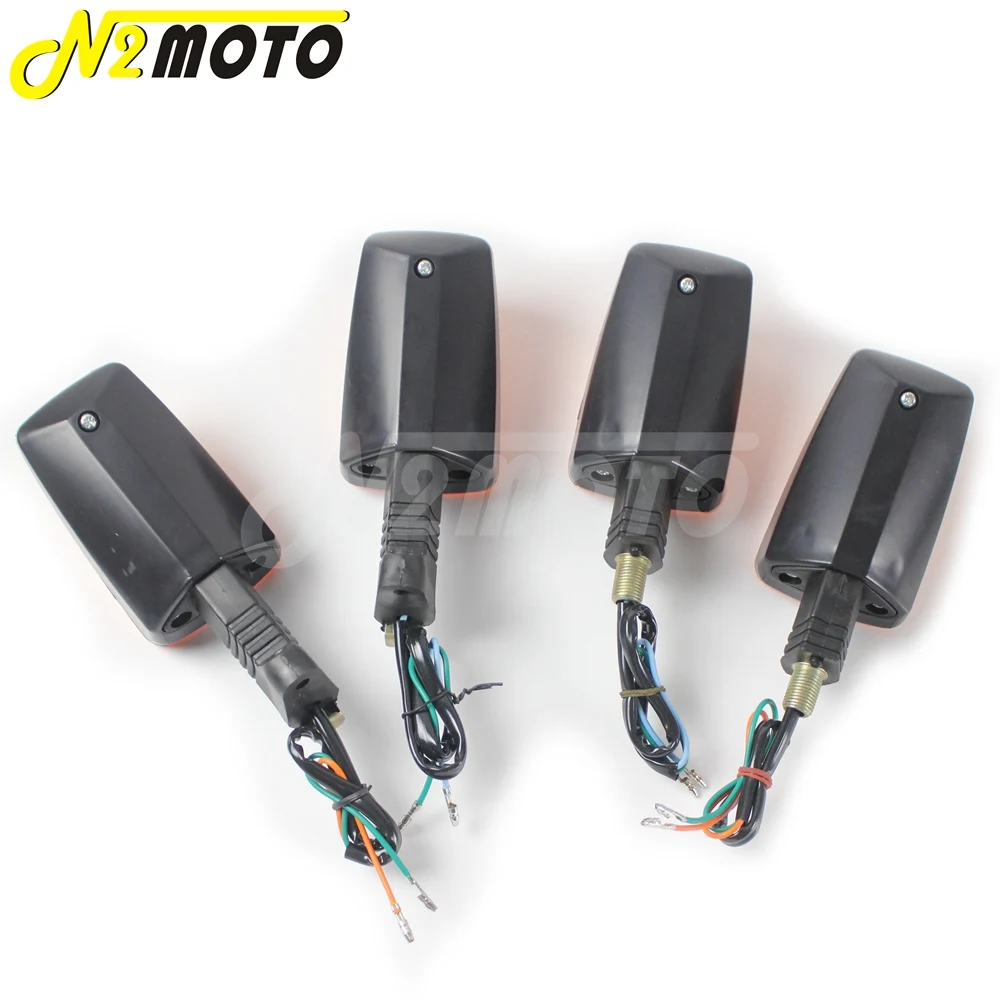 4 шт. передние и задние янтарные СВЕТОДИОДНЫЕ указатели поворота Индикатор