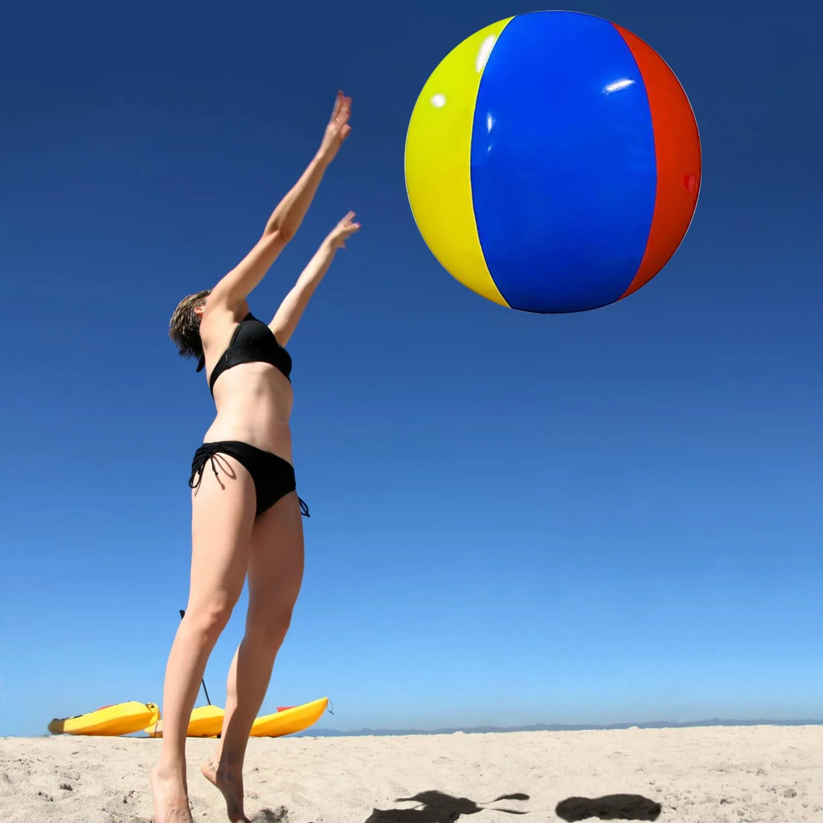 

Swimming Pool Giant Bubbles Ball 31.5 Inch Large Inflatable Ball Outdoor Beach Pool Party Props Beach Inflatable Toy Ball#Z