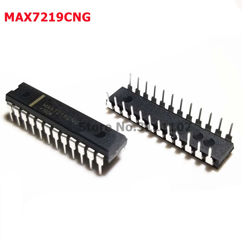 

5pcs/lot MAX7219CNG MAX7219ENG DIP24 display driver chip