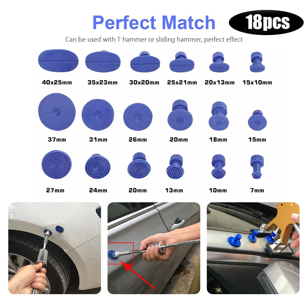 18 шт./компл. автоматический ремонт вмятин пулер листового металла специальная