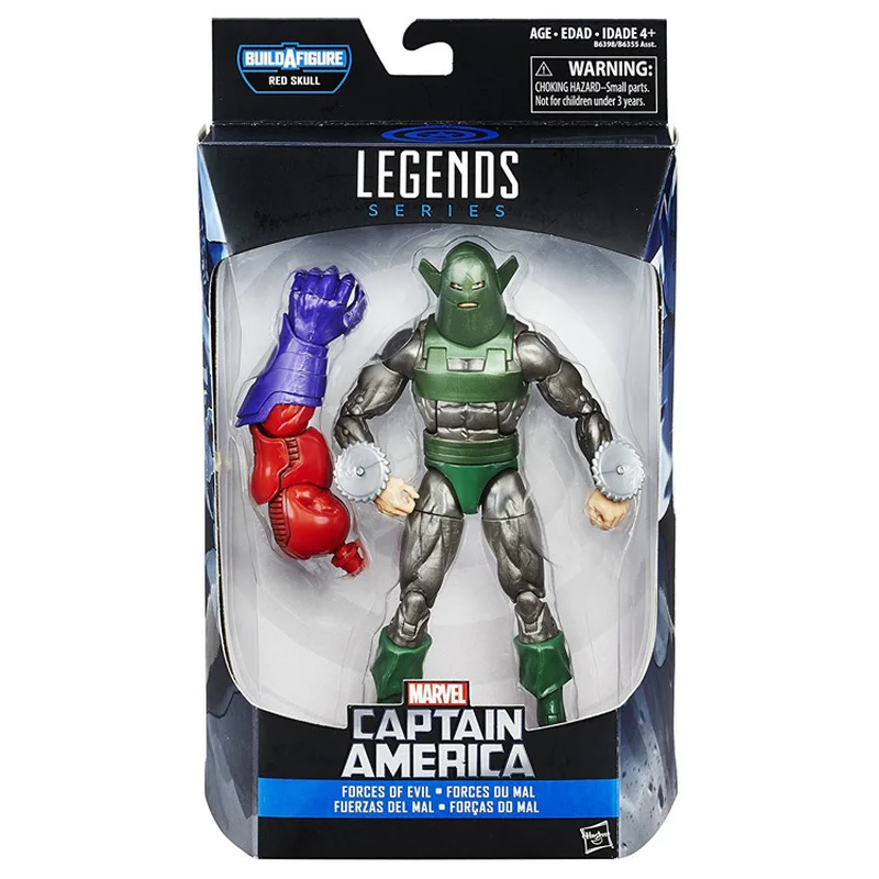 

Hasbro Marvel Avengers X MEN Legends Serie Captain America Taskmaster Crossbones Mockingbird Cottonmouth Action Figure Model Toy