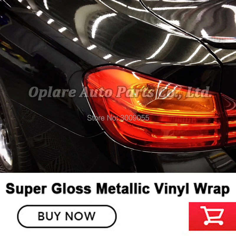 Высококачественная суперглянцевая виниловая пленка с металлическим блеском для