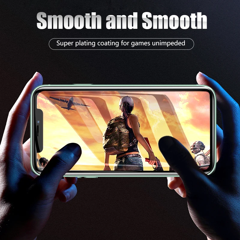 3 шт CHYI изогнутый для iphone 11 pro max протектор экрана Полный клей покрытие закаленное для iphone 11 pro max защитное экранное стекло