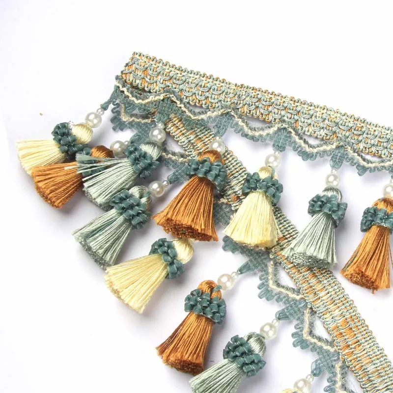 1 м или 6 ширина 9 см занавеска с бахромой и кисточкой отделка кружевные аксессуары