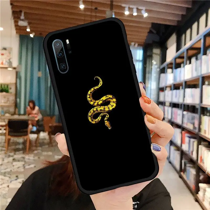 

snake horror animal art design Phone Case For Huawei honor Mate P 9 10 20 30 40 Pro 10i 7 8 a x Lite nova 5t