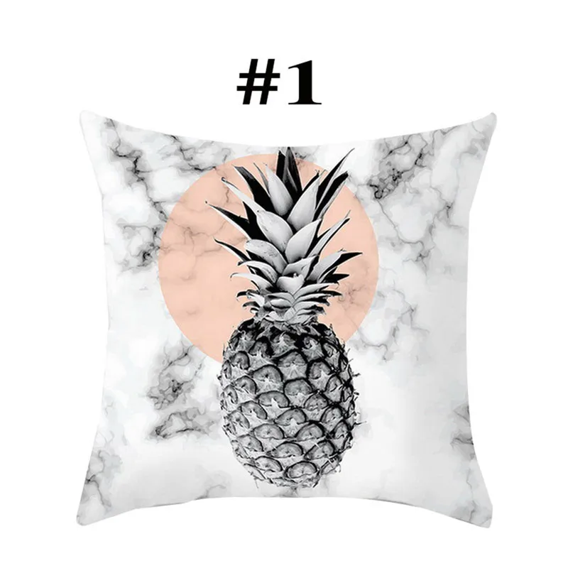 Geometric Printed Pillow Case Cover Square 45cmx45cm Polyester Pillowcase Home Decorative Household Decor For Living Room | Дом и сад