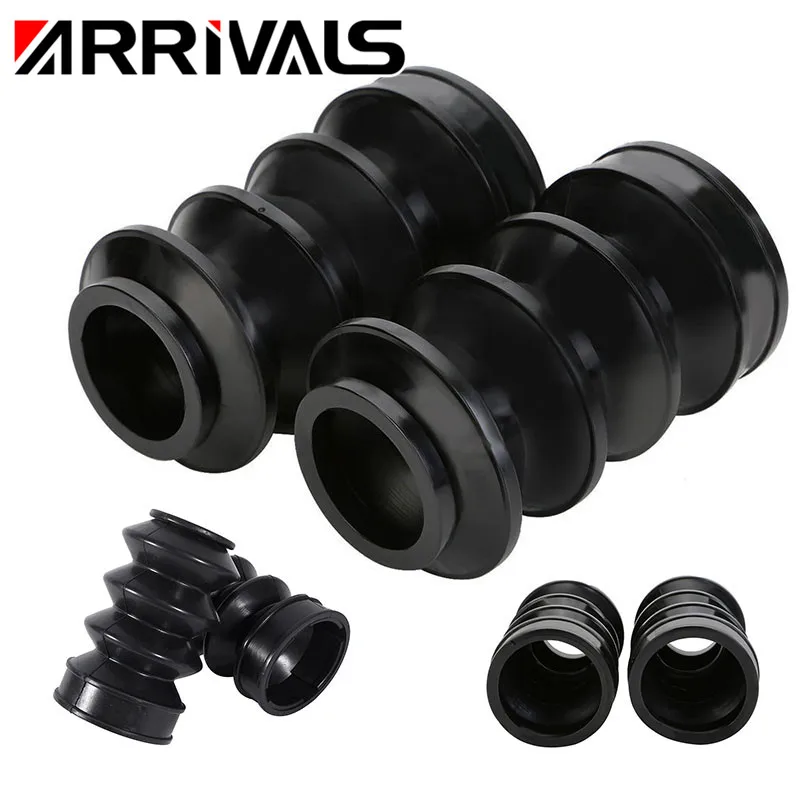 

Motorcycle Rubber Motorcycle Fork Dust Cover Gaiters Gators Boots 2Pcsfor Harley for Sportster for Dyna FX XL 883 Accessories