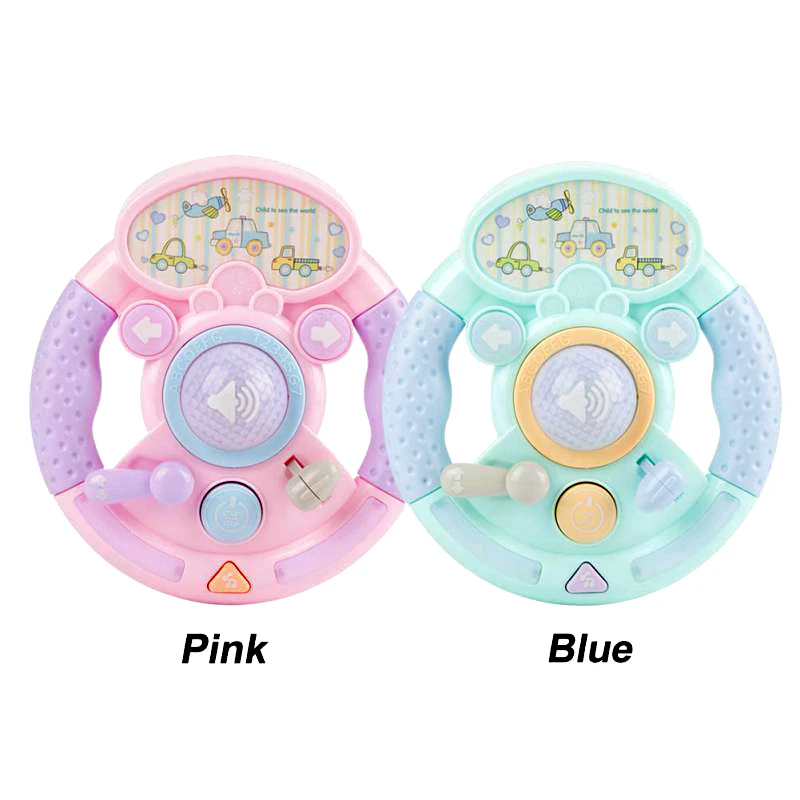 Электрические Музыкальные инструменты игрушка для детей Детский симулятор руль